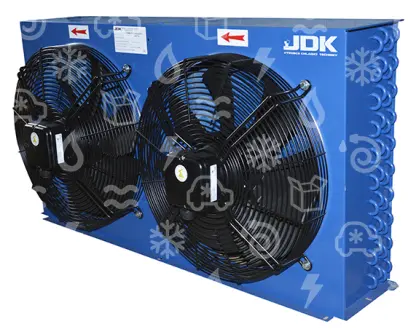 kondenzátor KN  80 - 2x400, JDK, 16,1  (R404A, dT 15K)